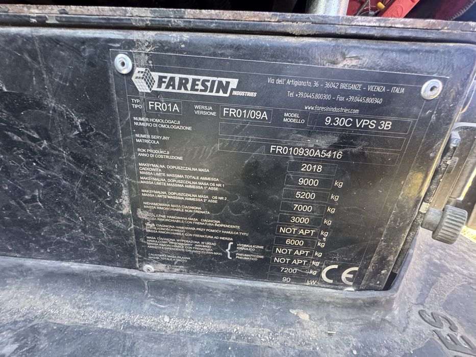 Incarcator Faresin  930( Manitou) brat telescopic, 2022