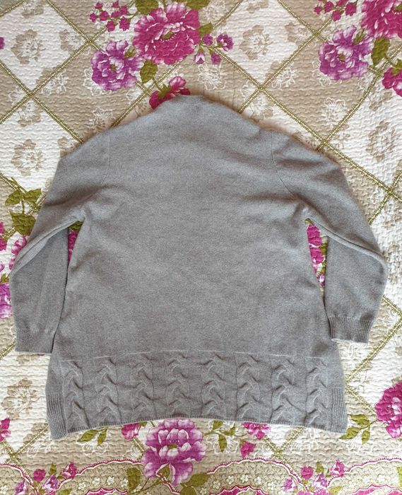 Pulover lana oversize gri Maerz