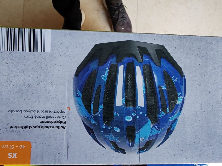 Cască pentru bicicliști -copii xs 46-51 Newcential