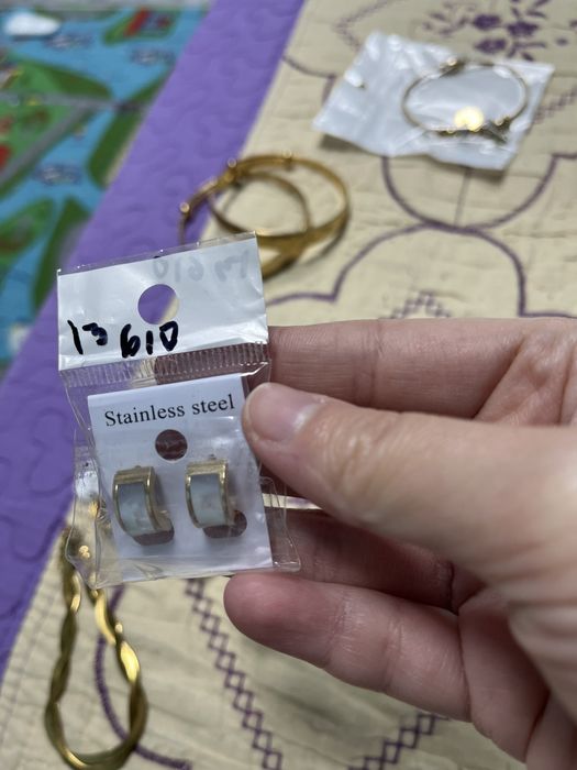 Лот нови бижута от неръждаема стомана