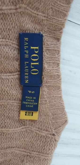 POLO Ralph Lauren Cable Wool / Cashmere S НОВО ОРИГИНАЛ Дамски Пуловер