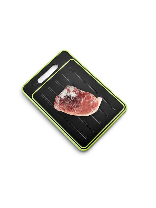 Разделочная доска 2 в 1 с разморозкой и точилкой для ножей.d8