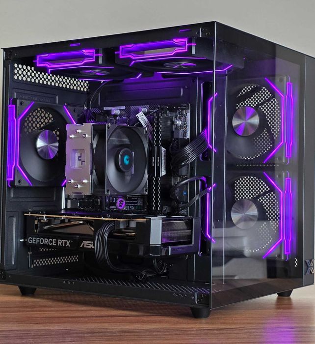 Нов | Ryzen 5600 | RТX 5050 | 16 GB RAM | NVMe | Геймърски