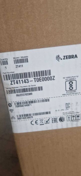 Етикетен принтер Zebra ZT411