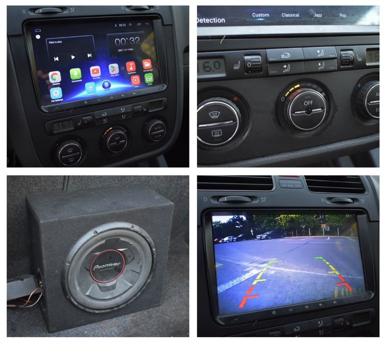 Volkswagen Golf 5 / tableta / tun de bas / clima