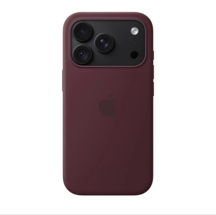 Husa iPhone 18 Pro Max Apple Silicon MagSafe Dark Cherry