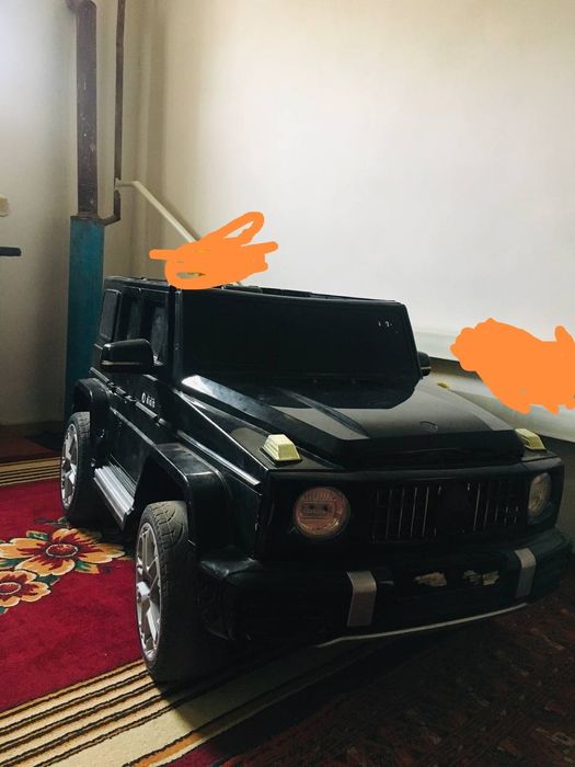 Гелик детская машина пултвый