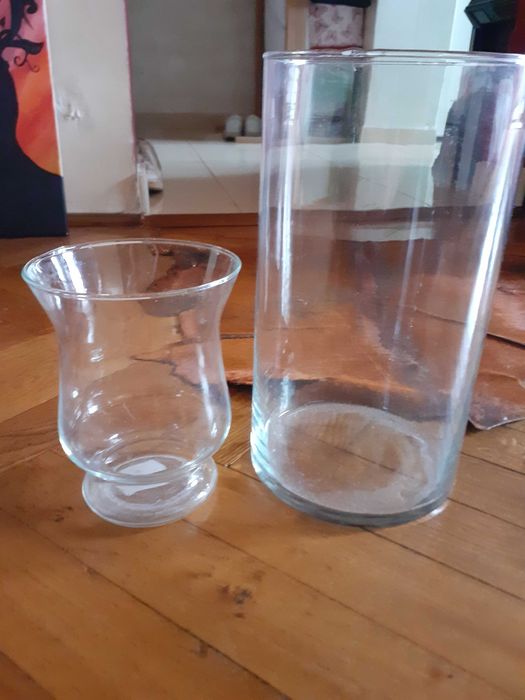 Vaze   de sticla 2 buc.