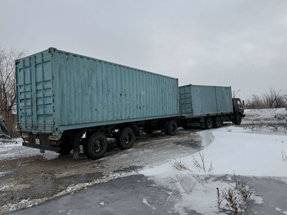 Продаю камаз с прицепом