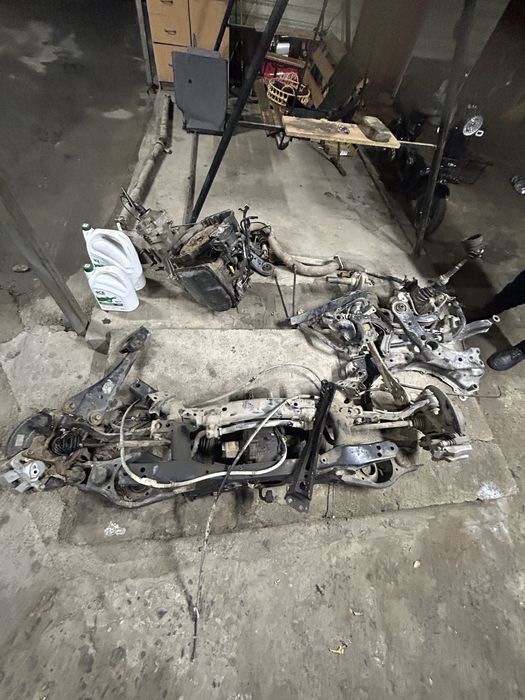 Разбор Toyota RAV4 2014 АКПП редуктор кардан