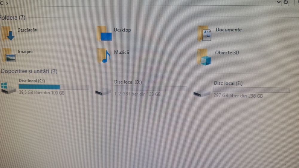 PC Complet Fujitsu (Monitor + Unitate + Periferice) | SSD 250GB + HDD