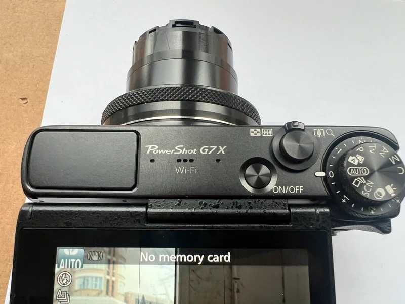 Canon G7x, functional