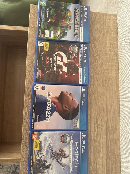 Диски PlayStation 4