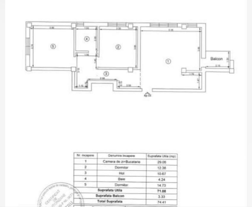 Apartament Valea Lupului