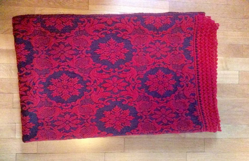 битова покривка за легло  - 2 м / 1,55 м - от едно време