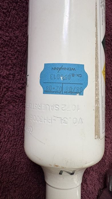 Tub oxigen medicinal