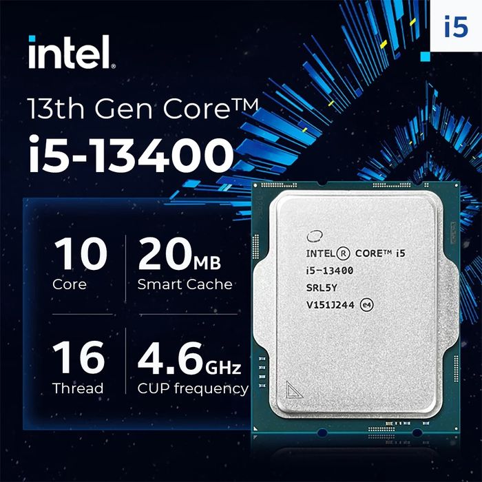 Процессор Intel® Core™ i5-13400. i5 13-го поколения, 13th i5