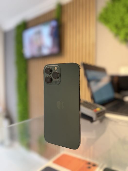 **ATS GSM**iPhone 13 Pro Max 128Gb Green/Baterie94%/Fact+Gar 12 luni