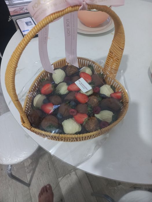 Клубника шоколаде