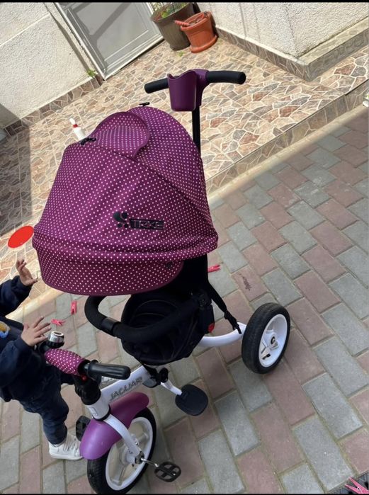 Tricicleta cu pozitie de somn