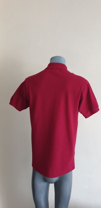 Lacoste Pique Cotton Mens Size 3 - S НОВО! ОРИГИНАЛ! Мъжка Тениска!