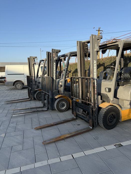 3 stivuitoare Jungheinrich (GPL) -Pachet sau individual-