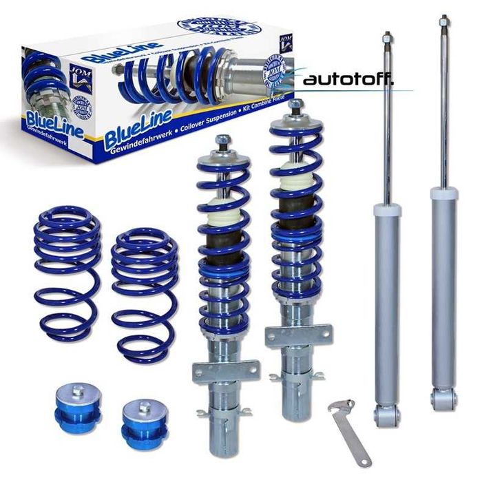 Suspensie sport reglabila Blueline Skoda Fabia 5J (07-14) JOM BlueLine