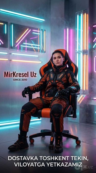 Игровое кресло в Ташкенте, геймерское кресло gamer kreslo Tashkent UZB