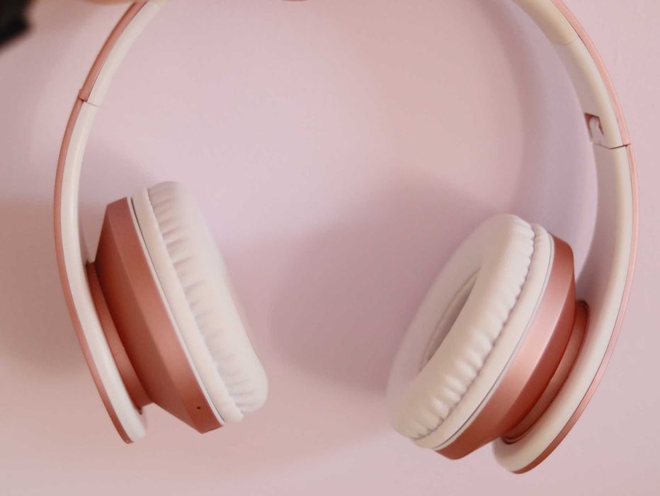 Bluetooth слушалки Power Locus,  цвят Розово злато