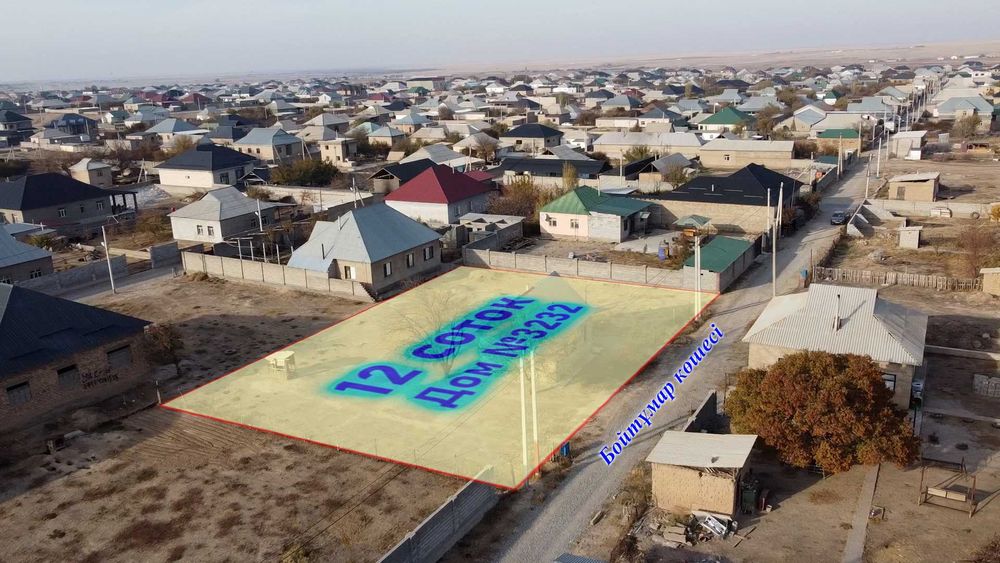 Үй сатылады Шубарсу е/м, Бойтұмар көшесі уч №3232 - 12 соток