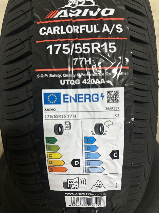 Нови Всесезонни Гуми Arivo Carlorful A/S 175/55R15 77H Нов DOT
