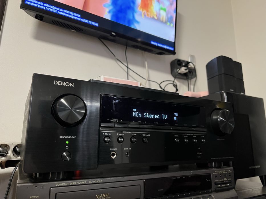 Denon Avr-S660H 8k/Dolby Vision/Wifi/bluetoothSpotify/usb etc.