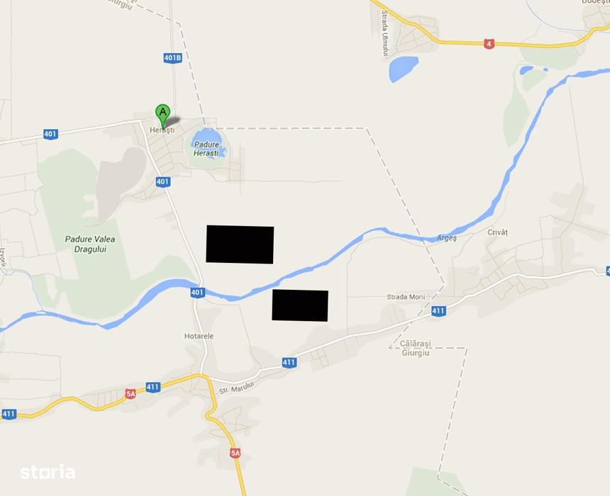 TERENURI extravilane Herasti direct proprietar 25 ha