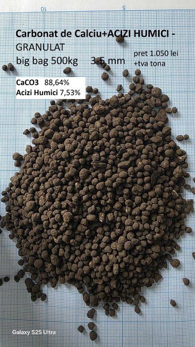 Dolomita, Carbonat de Calciu, Sulfat de Calciu, pulbere SAU GRANULAT