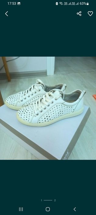 Кеды кожаные Jana