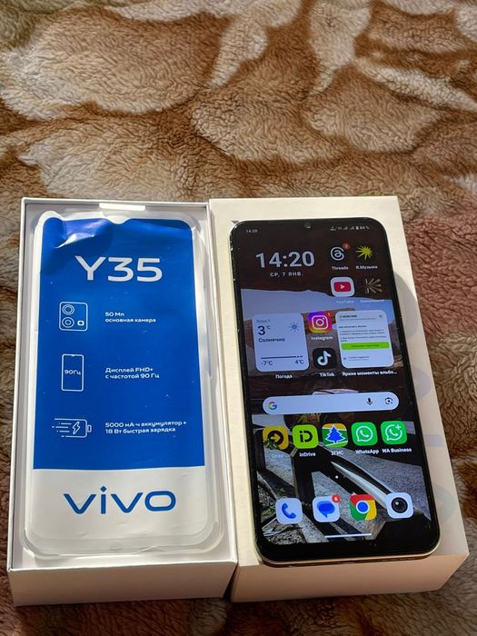 Продам VIVO Y35 128GB