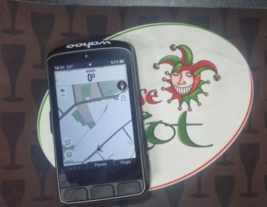 GPS WAHOO вело навигация