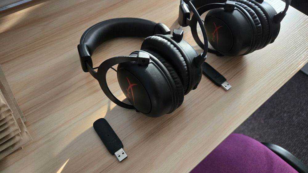 Casti PC  Hyperx Cloud Core Wireless + receiver
