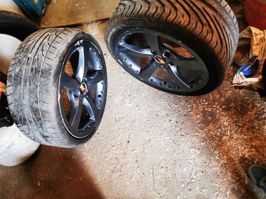 Vând jante r19 în două lățimi merg perfect pe e90