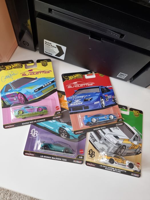 Hot wheels Silhouettes