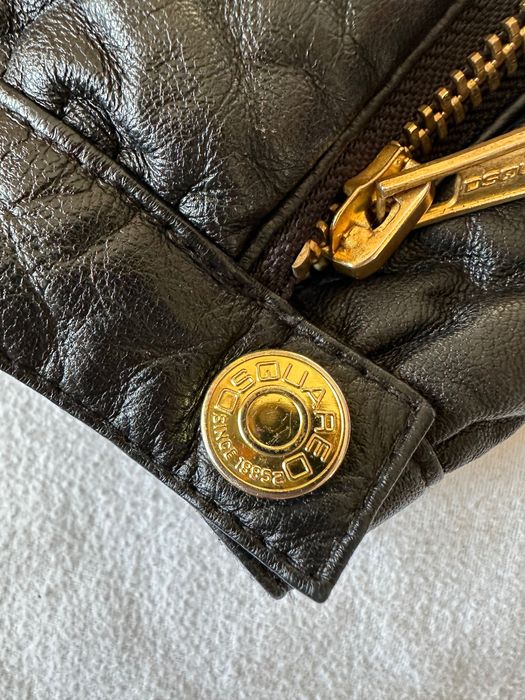 Яке Dsquared D2 естествена кожа