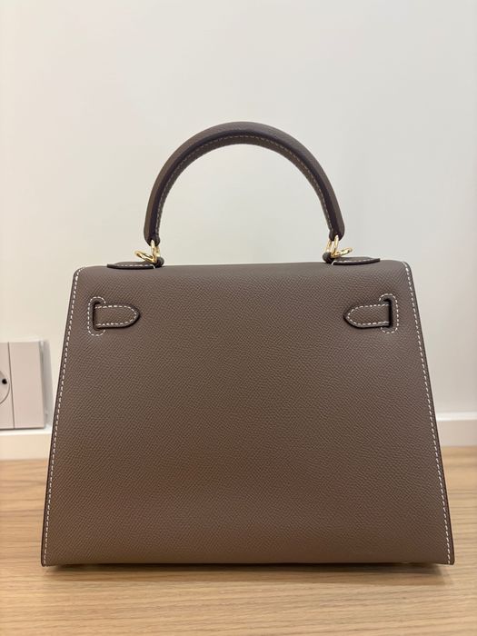 Hermes сумка бежевая