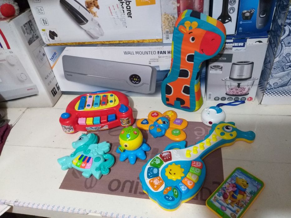 Lot 8 Jucarii Muzicale Cu Lumini si Educative Copii