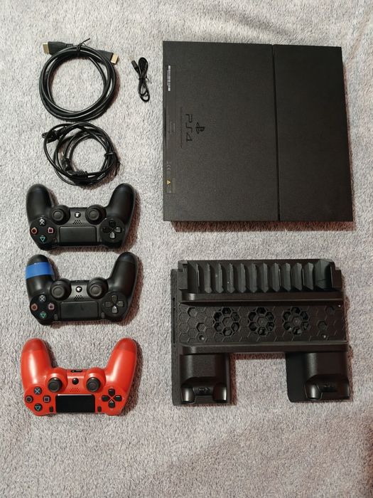 Consola PS4 Sony 1TB HDD 2 controllere plus Stand Vertical