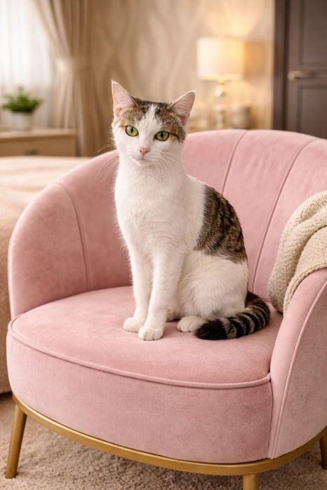 Отдам молодую кошку Джессику. Стерилизована