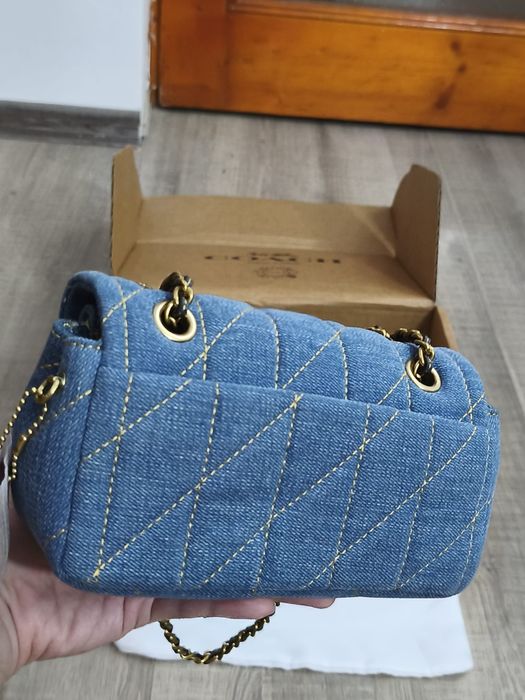 Poșetă Coach Tabby 20 Denim