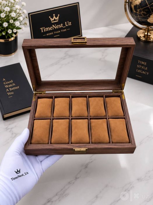 Soatlaringiz uchun premium uy - Watch Box