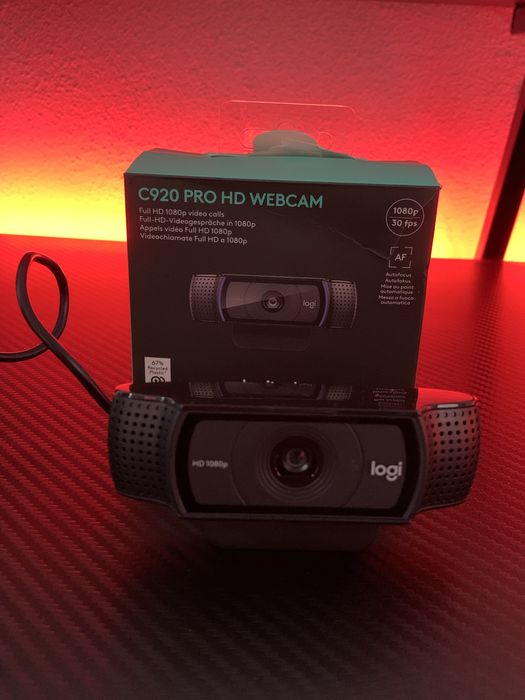 Camera Web Logitech HD Pro C920 Full HD