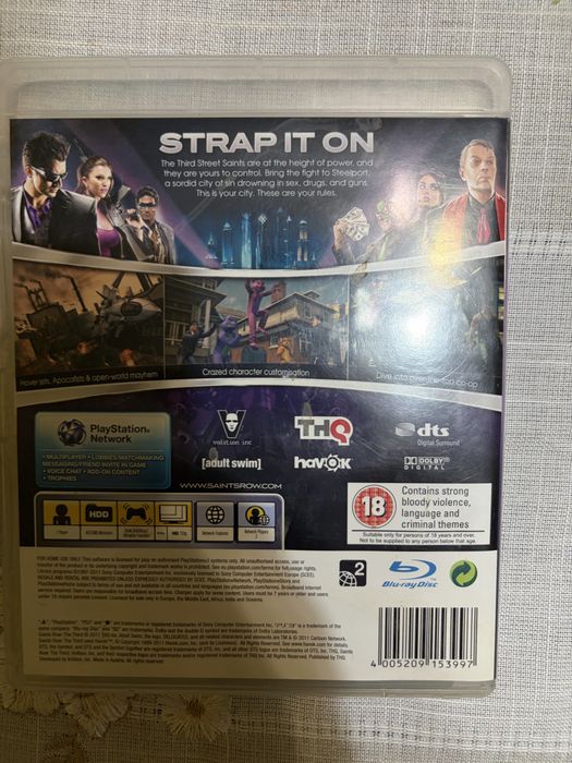 Пакет игри за PS3 с книжки – 25 € (Heavy Rain, L.A. Noire, Saints Row 3)