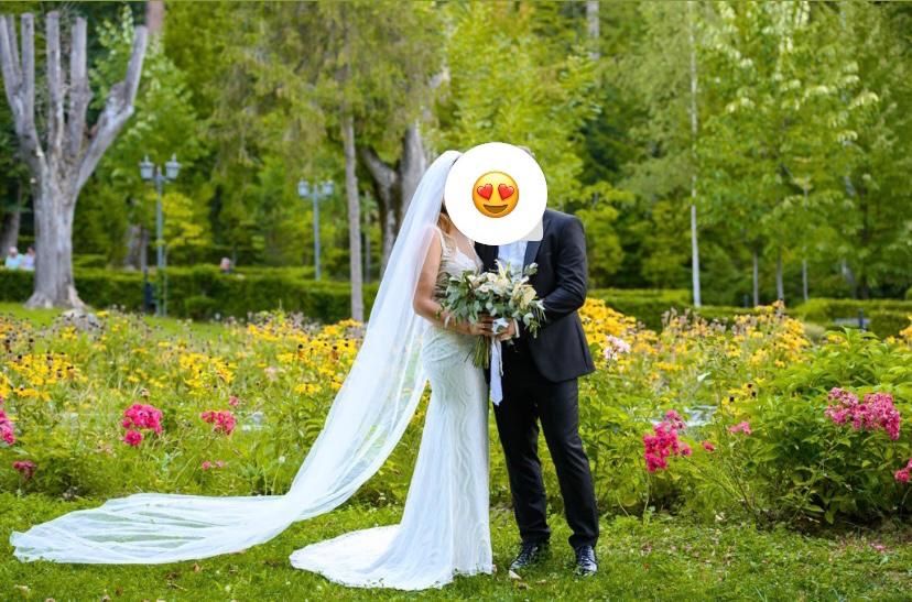 Rochie de mireasa marimea 38-40 inaltime 165 cm